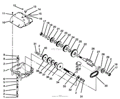 PEERLESS TRANSMISSION MODEL NO. 700-039