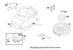 ENGINE BRIGGS &amp; STRATTON MODEL 12H802-0658-01(9)