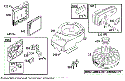 ENGINE BRIGGS &amp; STRATTON MODEL 12H802-1767-E1(3)