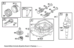 ENGINE BRIGGS &amp; STRATTON MODEL 12H802-1767-E1(4)