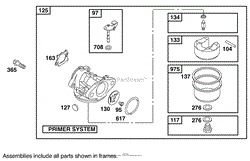 ENGINE BRIGGS &amp; STRATTON MODEL 12H802-1767-E1(7)