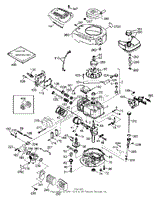 ENGINE ASSEMBLY TECUMSEH LV195EA-362003B