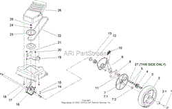 FRONT AXLE AND TRANSMISSION ASSEMBLY