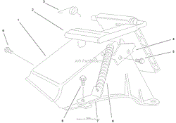 REAR BAGGING DISCHARGE CHUTE ASSEMBLY