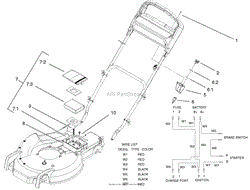 BATTERY AND SWITCH ASSEMBLY