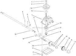 GEAR CASE ASSEMBLY 104-7674