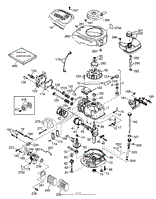 ENGINE ASSEMBLY TECUMSEH-LEV120-361541B