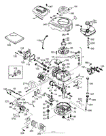 ENGINE ASSEMBLY TECUMSEH MODEL LEV120-361561B