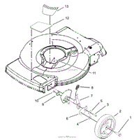 FRONT AXLE AND WHEEL ASSEMBLY