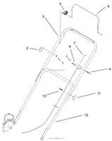 HANDLE AND CONTROLS ASSEMBLY