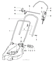 HANDLE PARTS MODEL-NO. 21060, 21061