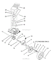 FRONT AXLE AND TRANSMISSION ASSEMBLY