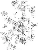 ENGINE ASSEMBLY NO. 1 TECUMSEH LV195EA-362003B