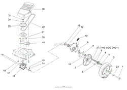 FRONT AXLE AND TRANSMISSION ASSEMBLY