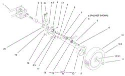 GEAR CASE AND WHEEL ASSEMBLY