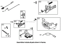 GOVERNOR ASSEMBLY BRIGGS AND STRATTON 125K05-0186-E1