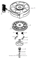 RECOIL STARTER NO. 590702 (OPTIONAL)