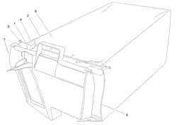 GRASS BAG ASSEMBLY NO. 106-0975