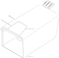 GRASS BAG ASSEMBLY NO. 110-2140