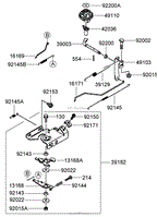 CONTROL EQUIPMENT ASSEMBLY KAWASAKI FJ180V-AS30