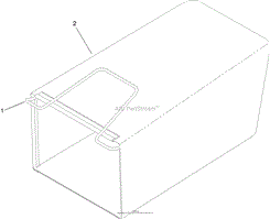 GRASS BAG ASSEMBLY NO. 110-2140