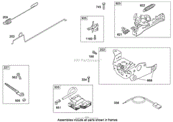 GOVERNOR ASSEMBLY BRIGGS AND STRATTON 126T05-0933-B1