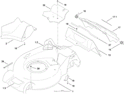 HOUSING AND REAR DOOR ASSEMBLY