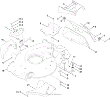 HOUSING AND REAR DOOR ASSEMBLY