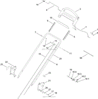 HANDLE AND CONTROL ASSEMBLY