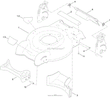 HOUSING AND REAR DOOR ASSEMBLY