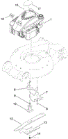 ENGINE AND BLADE ASSEMBLY