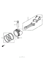 PISTON AND CONNECTING ROD ASSEMBLY