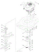 ENGINE AND BLADE ASSEMBLY