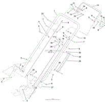 HANDLE AND CONTROL ASSEMBLY