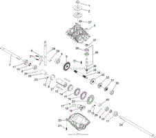 TRANSMISSION ASSEMBLY NO. 131-5350