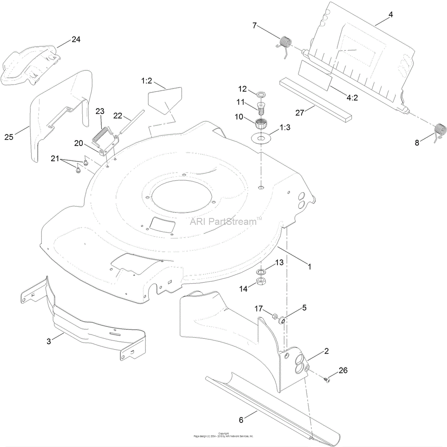 見事な Lawn Recycler 22in 20379, Toro Mower, 402000000 (SN その他