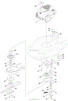 ENGINE AND BLADE ASSEMBLY