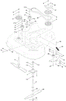 SPINDLE AND BLADE ASSEMBLY