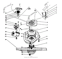 BLADE BRAKE CLUTCH ASSEMBLY