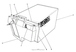 RECYCLER BAGGING KIT MODEL NO. 59174 (OPTION(2)