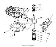 CRANKSHAFT ASSEMBLY (ENGINE MODEL NO. 47PM1-2)(SERIAL NO. 2000001-2005000)