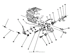 GOVERNOR ASSEMBLY (ENGINE MODEL NO. 47PM1-2)(SERIAL NO. 2000001-2005000)