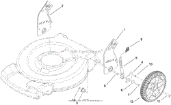 REAR AXLE AND WHEEL ASSEMBLY