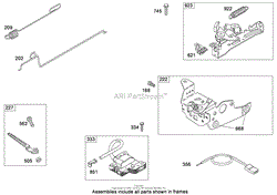 GOVERNOR ASSEMBLY BRIGGS AND STRATTON 126T02-0220-B1