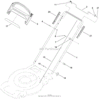 UPPER HANDLE ASSEMBLY