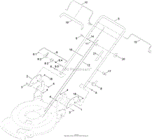 HANDLE AND CONTROL ASSEMBLY