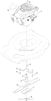 ENGINE AND BLADE ASSEMBLY