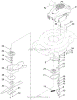 ENGINE AND BLADE ASSEMBLY