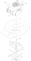 ENGINE AND BLADE ASSEMBLY