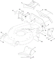 REAR DOOR AND MULCH PLUG ASSEMBLY